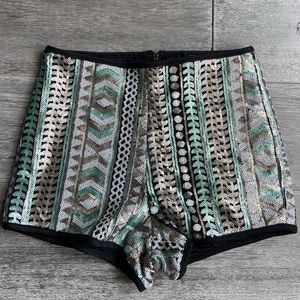 Sequin Shorts